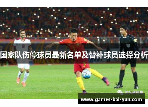 国家队伤停球员最新名单及替补球员选择分析