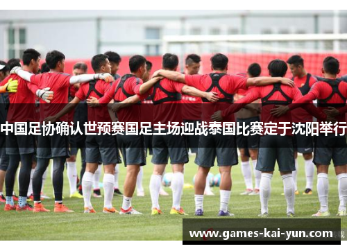 中国足协确认世预赛国足主场迎战泰国比赛定于沈阳举行